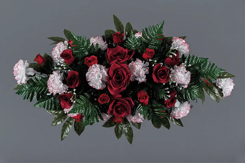 [92428] Composition rosée et rouge